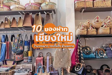 10 ของฝากเชียงใหม่ 2569 ไส้อั่ว น้ำพริกหนุ่ม ของกิน เสื้อผ้า ซื้อของฝากที่ไหนดี